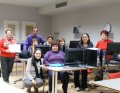 Cien personas han participado en los cursos de informática del Programa Iníci@te en Briviesca